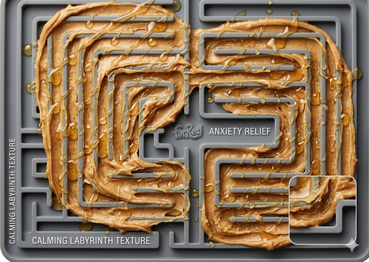 FurReal Lick Mat — Anxiety Relief & Slow Feeder